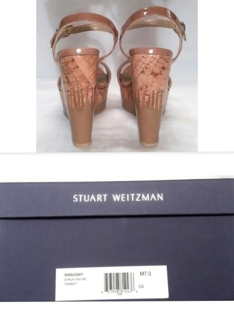 Stuart Weitzman Wedges, Size 7 - Picture 8 of 8